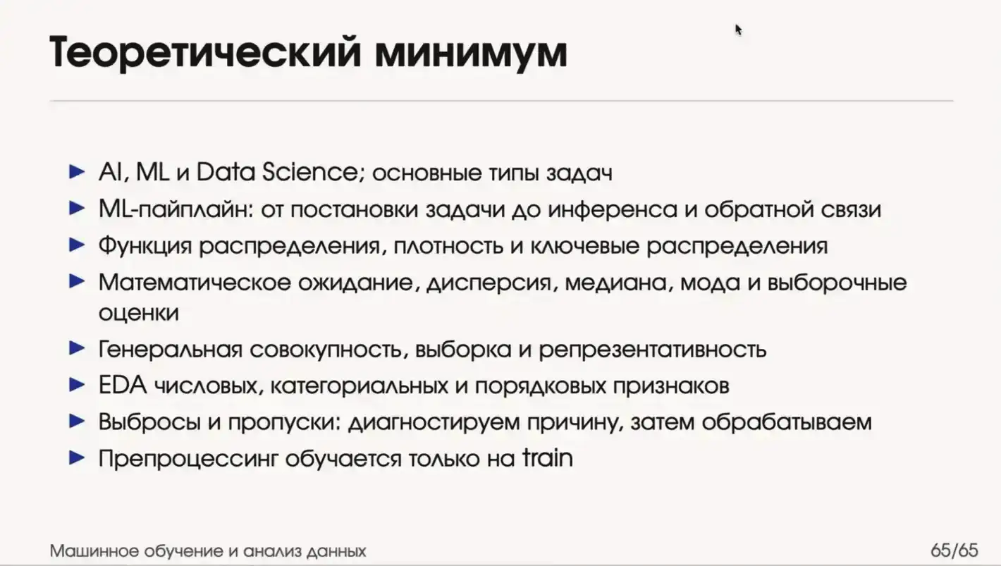 теоретический минимум
