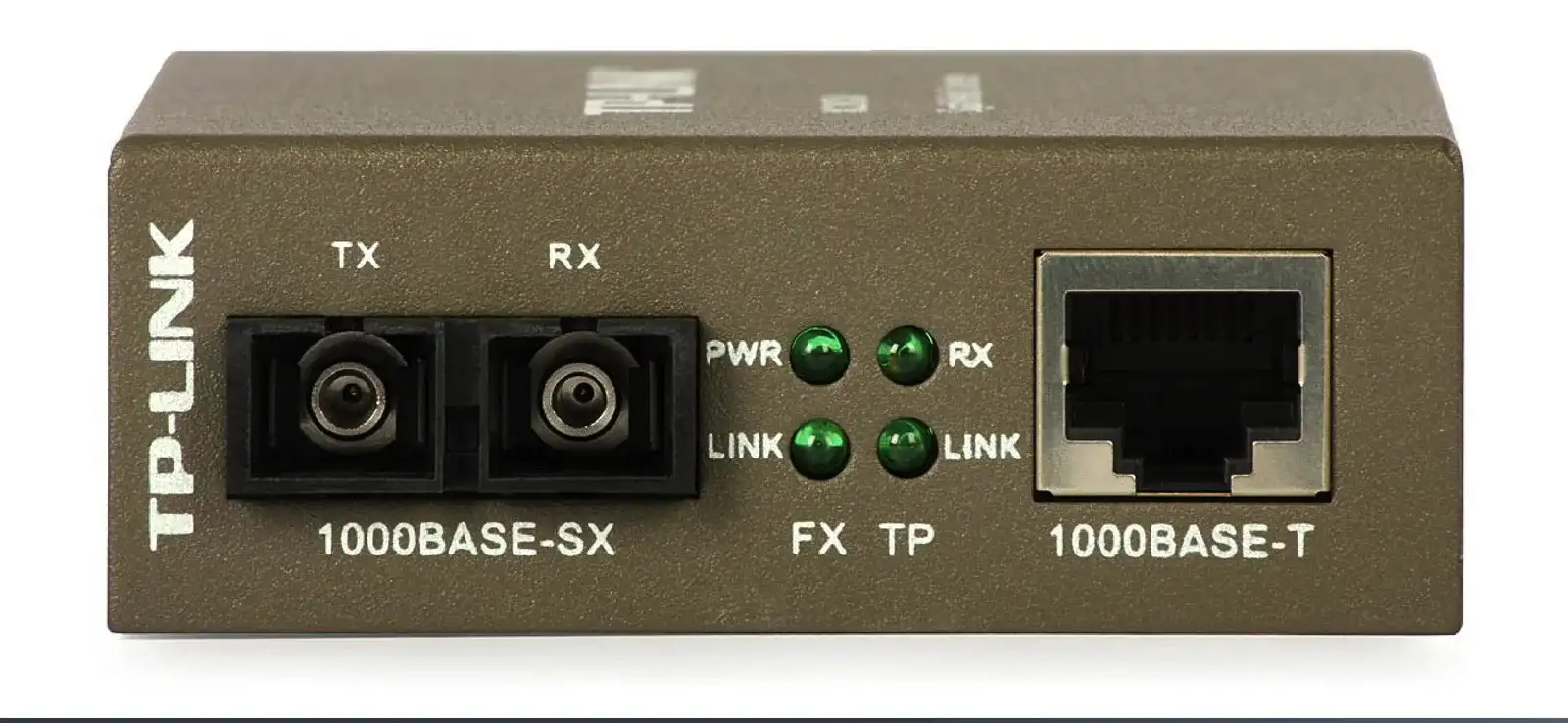 Медиаконвертер 1000BASE-SX — 1000BASE-T